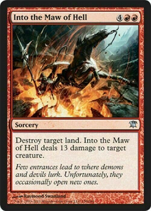 Into the Maw of Hell ~ Innistrad [ EX+ ] [ Magic MTG ]