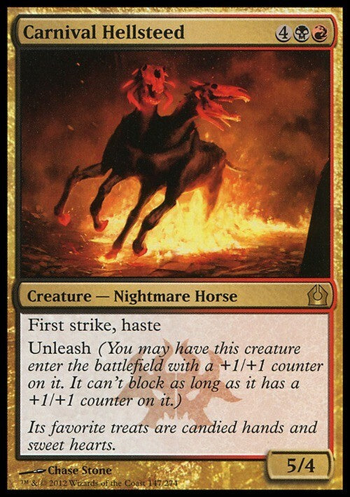 Carnival Hellsteed ~ Return to Ravnica [ EX ] [ Magic MTG ]