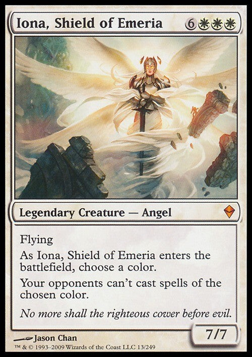 Iona, Shield of Emeria ~ Zendikar [ EX ] [ Magic MTG ]