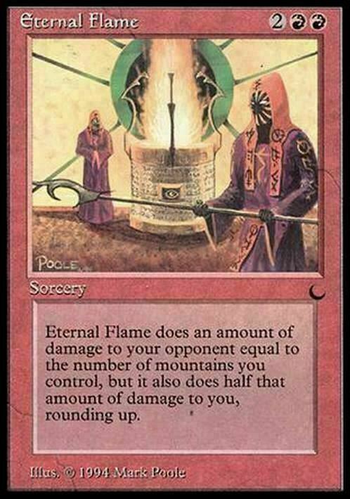 Eternal Flame ~ The Dark [ EX ] [ Magic MTG ]