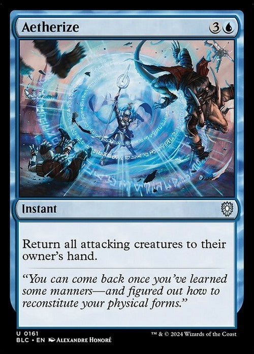 Aetherize ~ Commander: Bloomburrow [ NM ] [ Magic MTG ]