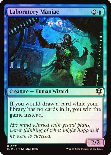 FOIL Laboratory Maniac ~ Innistrad Remastered [ NM ] [ Magic MTG ]