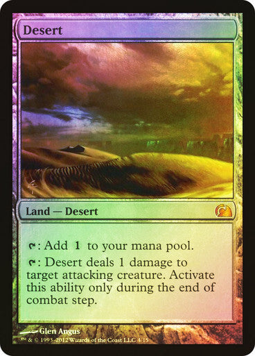 FOIL Desert ~ From the Vault [ NM ] [ Magic MTG ]