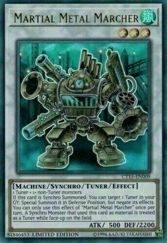 Martial Metal Marcher ~ CT15-EN009 Yugioh [ Limited Edition - NM ]