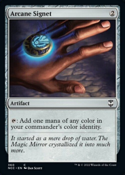 Arcane Signet ~ Commander: Streets of New Capenna [ NM ] [ Magic MTG ]