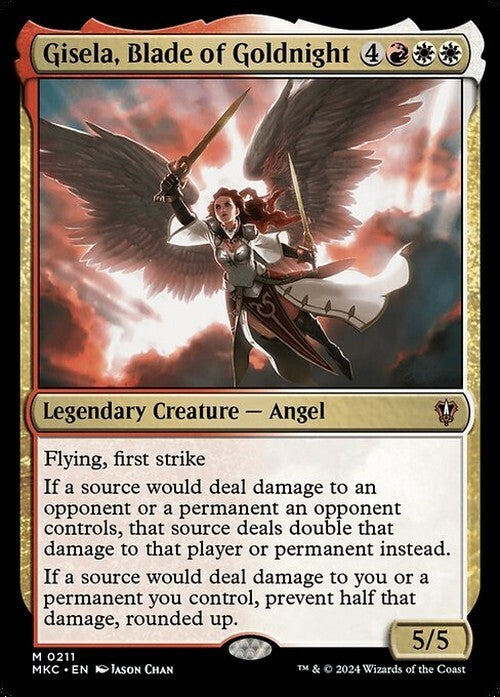 Gisela, Blade of Goldnight ~ Commander: Murders at Karlov Manor [ NM ] [ MTG ]