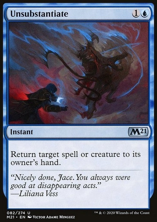 Unsubstantiate ~ Core 2021 [ NM ] [ Magic MTG ]