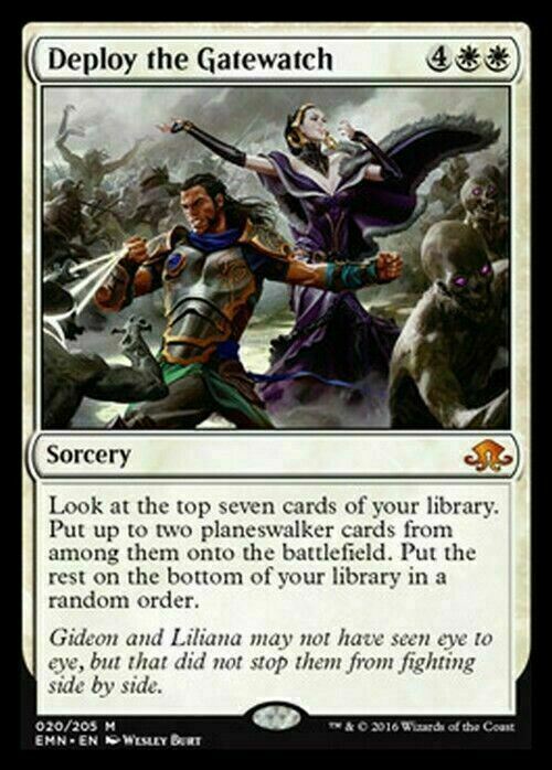 Deploy the Gatewatch ~ Eldritch Moon [ EX ] [ Magic MTG ]