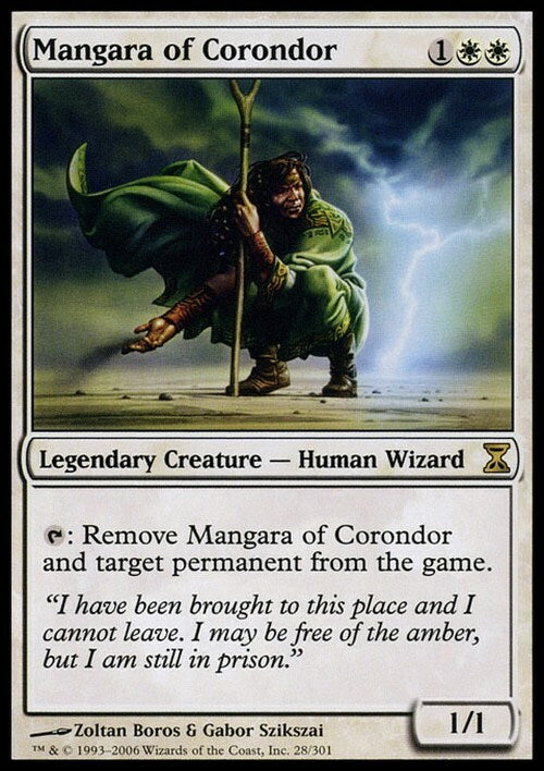 Mangara of Corondor ~ Time Spiral [ EX ] [ Magic MTG ]