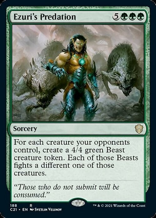 Ezuri's Predation ~ Commander: Strixhaven [ NM ] [ Magic MTG ]