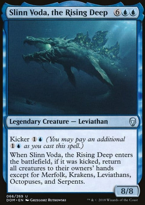 Slinn Voda, the Rising Deep ~ Dominaria [ EX ] [ Magic MTG ]