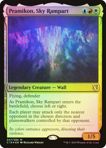 FOIL Pramikon, Sky Rampart ~ Commander 2019 [ EX ] [ Magic MTG ]