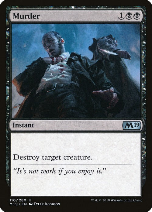Murder ~ Core 2019 [ EX ] [ Magic the Gathering MTG ]