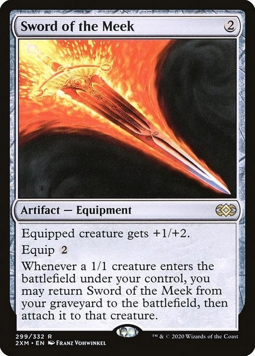 Sword of the Meek ~ Double Masters [ NM ] [ Magic MTG ]