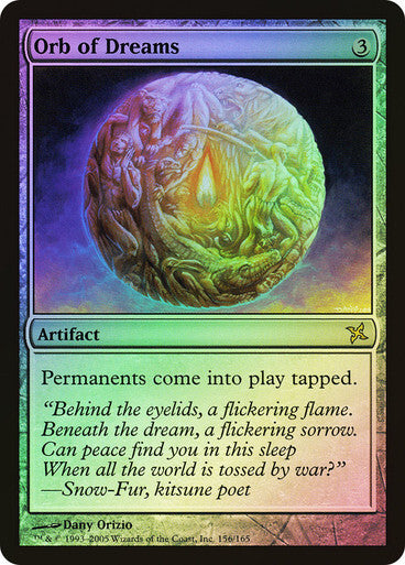 FOIL Orb of Dreams ~ Betrayers of Kamigawa [ EX ] [ Magic MTG ]