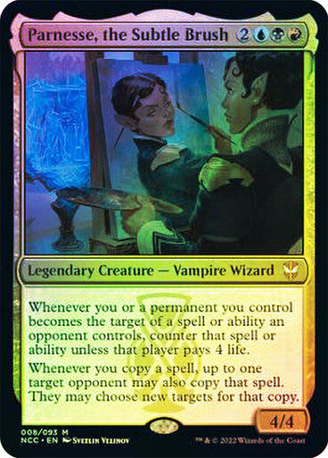 FOIL Parnesse, the Subtle Brush ~ Commander: Streets of New Capenna [ EX ]