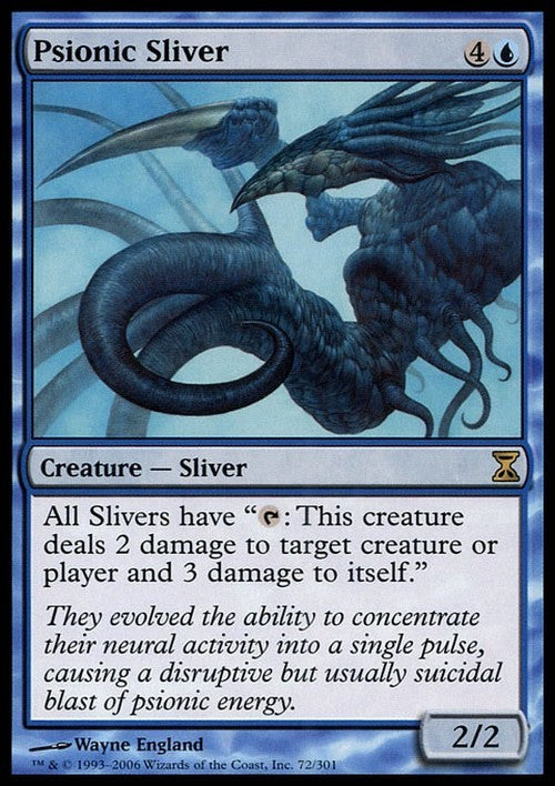 Psionic Sliver ~ Time Spiral [ EX ] [ Magic MTG ]