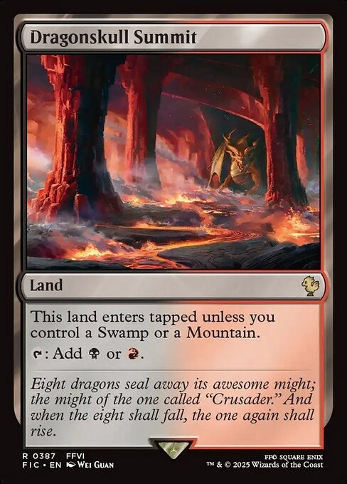 Dragonskull Summit ~ Commander: Final Fantasy [ NM ] [ Magic MTG ]