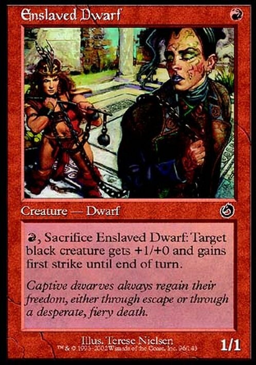 Enslaved Dwarf ~ Torment [ EX ] [ Magic MTG ]