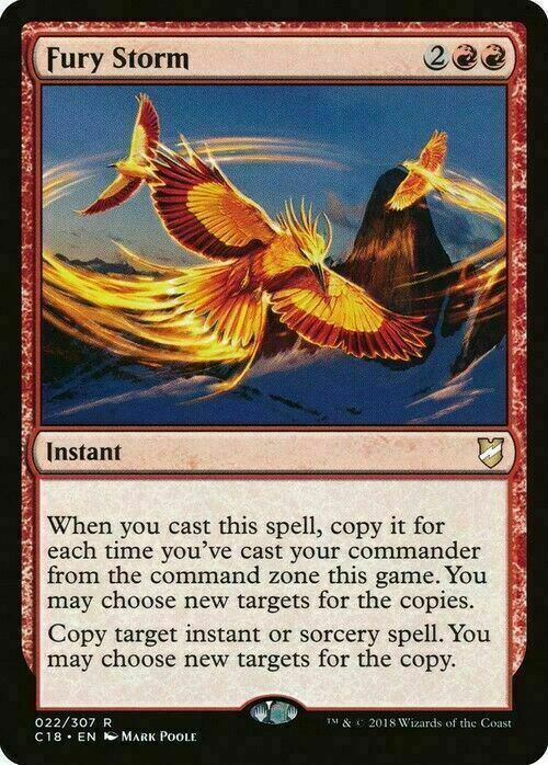 Fury Storm ~ Commander 2018 [ NM ] [ Magic MTG ]