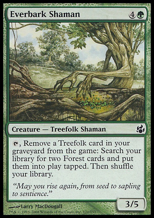 Everbark Shaman ~ Morningtide [ EX ] [ Magic MTG ]
