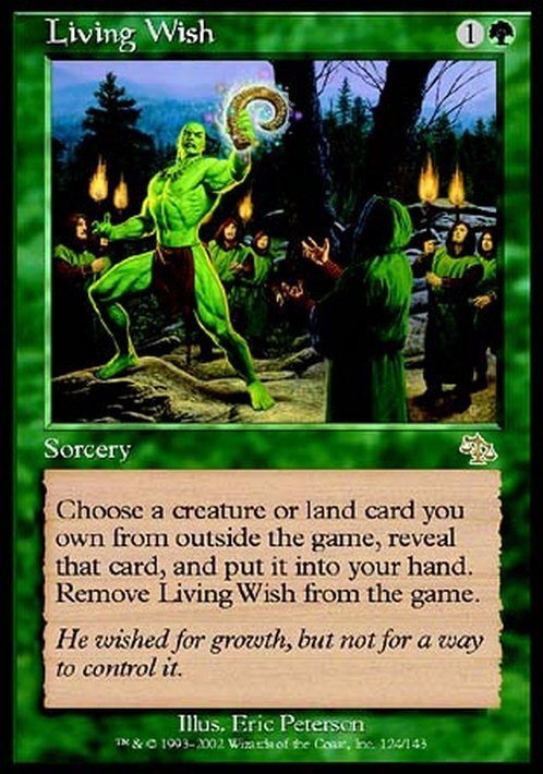 Living Wish ~ Judgment [ PLAYED ] [ Magic MTG ]