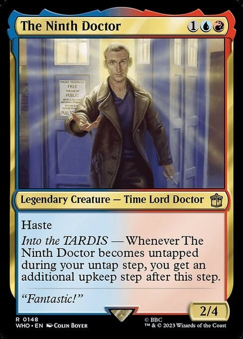The Ninth Doctor ~ Commander: Doctor Who [ NM ] [ Magic MTG ]