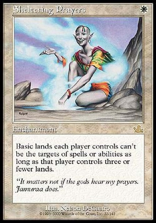Sheltering Prayers ~ Prophecy [ EX ] [ Magic MTG ]