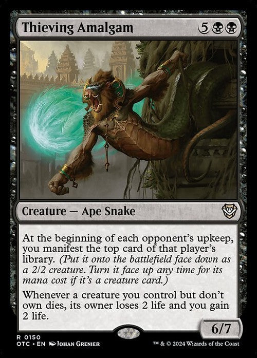 Thieving Amalgam ~ Commander: Outlaws of Thunder Junction [ NM ] [ Magic MTG ]
