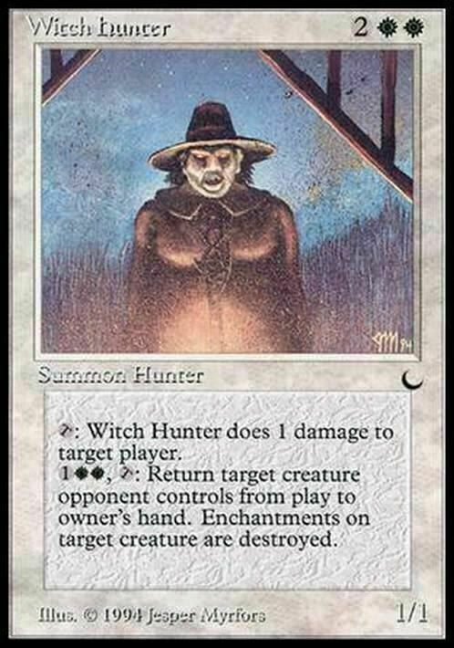 Witch Hunter ~ The Dark [ EX ] [ Magic MTG ]