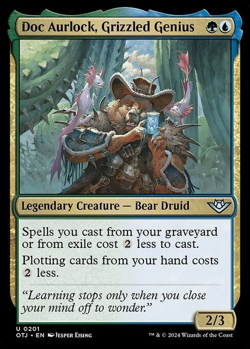 Doc Aurlock, Grizzled Genius ~ Outlaws of Thunder Junction [ NM ] [ Magic MTG ]