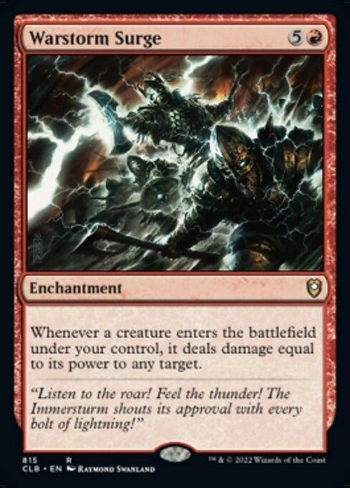 Warstorm Surge ~ Commander Legends 2 [ NM ] [ Magic MTG ]