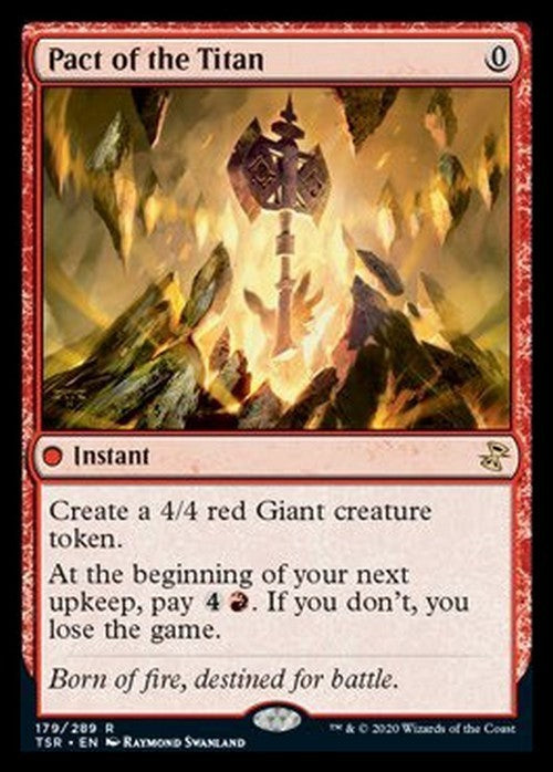 Pact of the Titan ~ Time Spiral Remastered [ NM ] [ Magic MTG ]