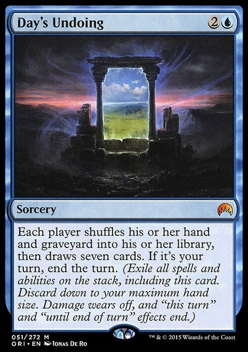 Day's Undoing ~ Magic Origins [ NM ] [ Magic MTG ]