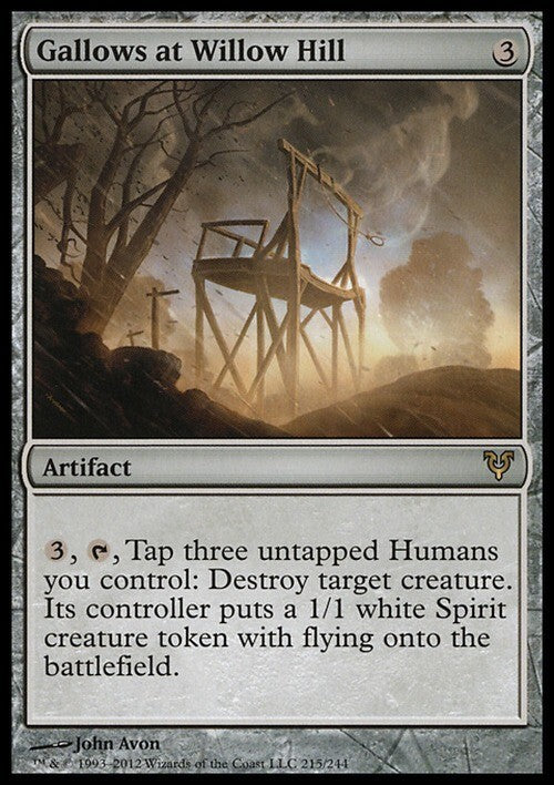 Gallows at Willow Hill ~ Avacyn Restored [ EX ] [ Magic MTG ]