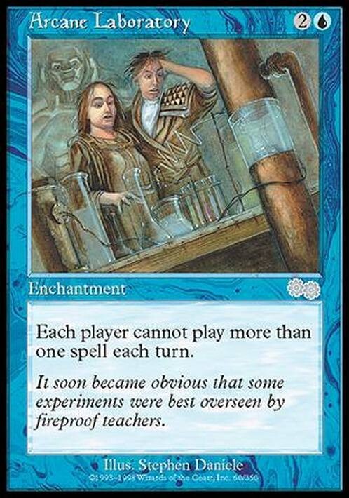 Arcane Laboratory ~ Urza's Saga [ EX ] [ Magic MTG ]