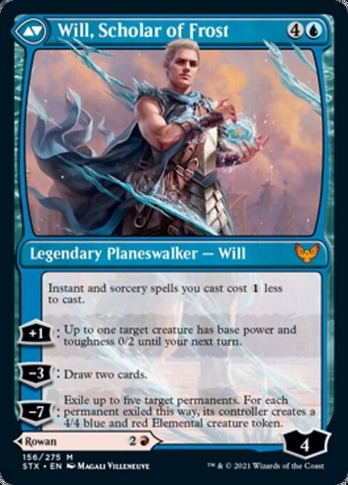 Rowan, Scholar of Sparks / Will ~ Strixhaven [ EX ] [ Magic MTG ]