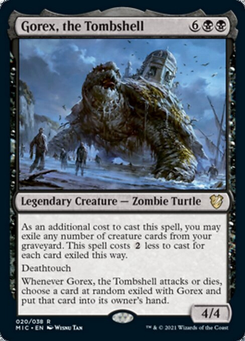 Gorex, the Tombshell ~ Commander: Midnight Hunt [ NM ] [ MTG ]
