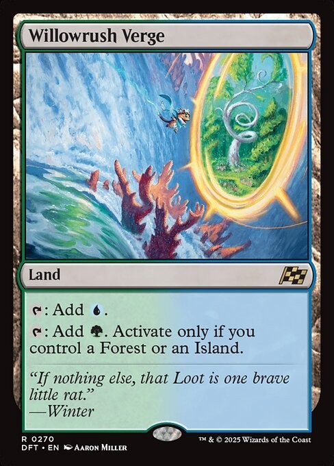 Willowrush Verge ~ Aetherdrift [ NM ] [ Magic MTG ]