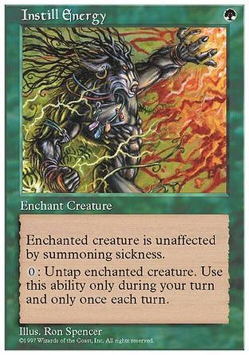 Instill Energy ~ Fifth Edition [ PLAYED ] [ Magic MTG ]