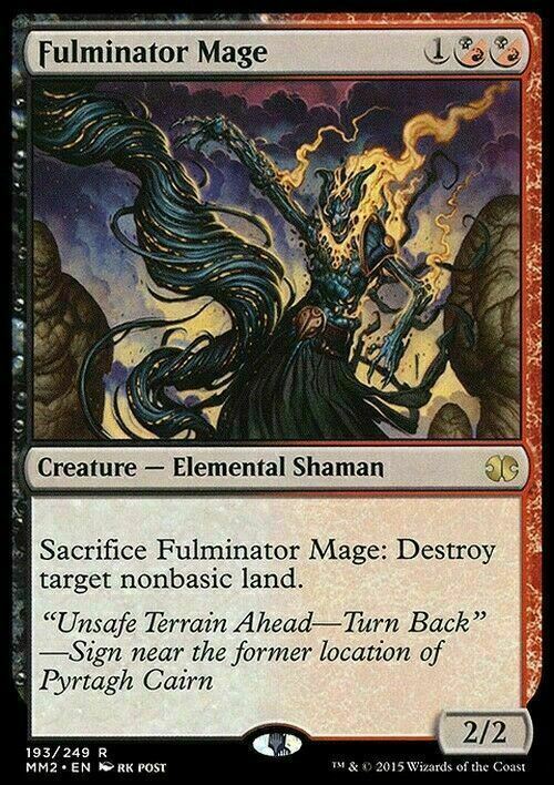 Fulminator Mage ~ Modern Masters 2015 [ NM ] [ Magic MTG ]
