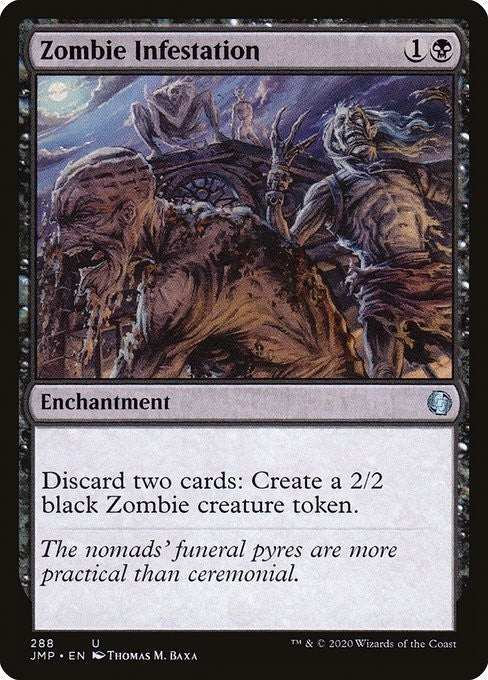 Zombie Infestation ~ Jumpstart 2021 [ NM ] [ Magic MTG ]