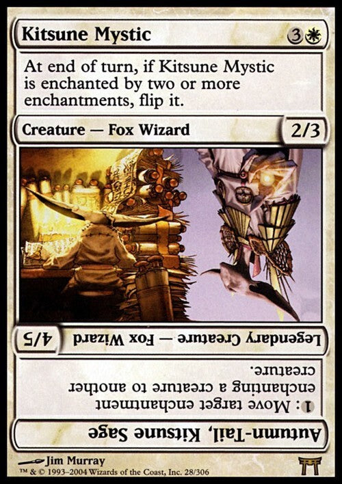 Kitsune Mystic ~ Champions of Kamigawa [ EX ] [ Magic MTG ]