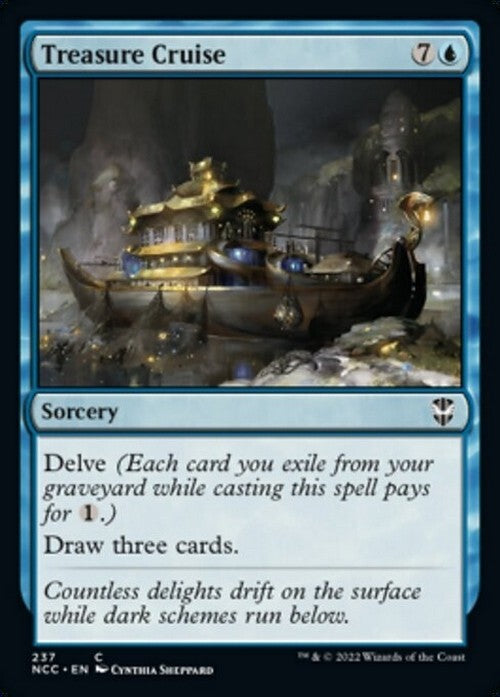 Treasure Cruise ~ Commander: Streets of New Capenna [ NM ] [ MTG ]
