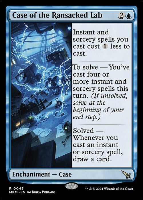 Case of the Ransacked Lab ~ Murders at Karlov Manor [ NM ] [ Magic MTG ]