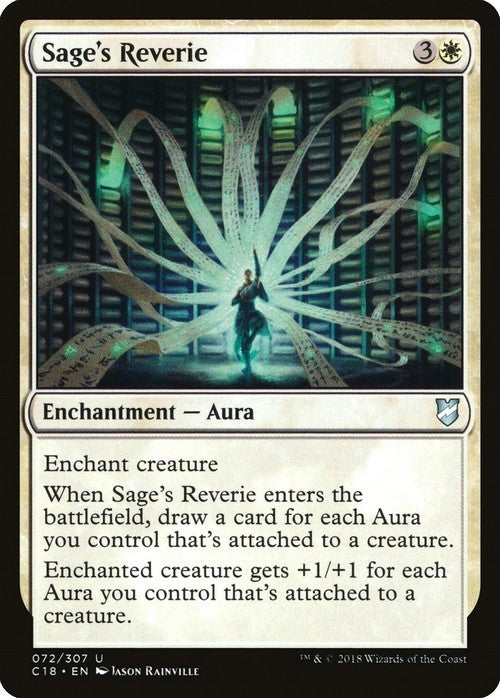 Sage's Reverie ~ Commander 2018 [ EX ] [ Magic MTG ]
