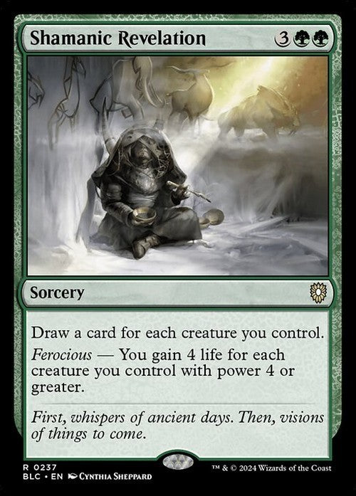 Shamanic Revelation ~ Commander: Bloomburrow [ NM ] [ Magic MTG ]