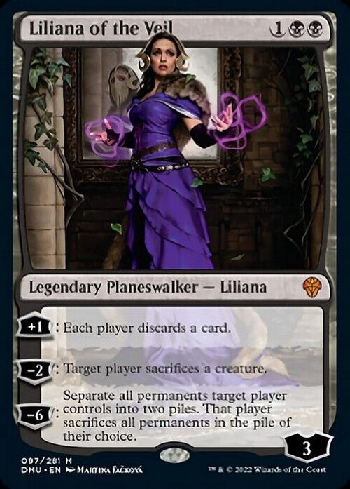 Liliana of the Veil ~ Dominaria United [ NM ] [ Magic MTG ]