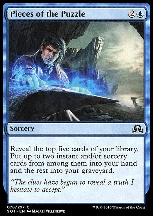 Pieces of the Puzzle ~ Shadows over Innistrad [ EX ] [ Magic MTG ]