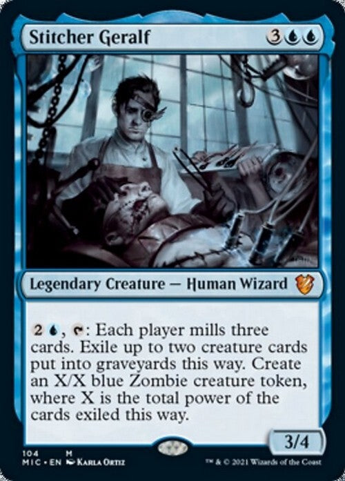 Stitcher Geralf ~ Commander: Midnight Hunt [ NM ] [ Magic MTG ]